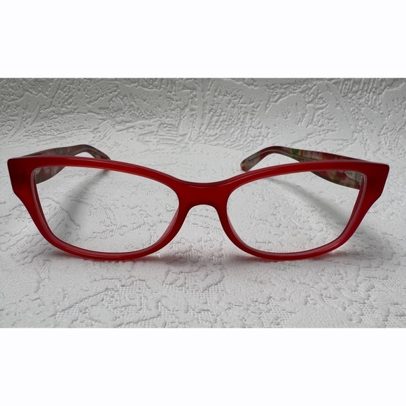 Dolce & Gabbana Opal Red Floral Print Eyeglass‎ Frame - Picture 5 of 11